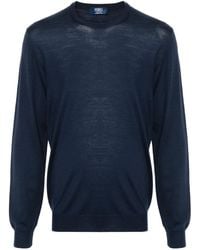 Fedeli - Fine-Knit Virgin-Wool Jumper - Lyst