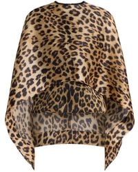 Alberta Ferretti - Triple Organza Shirt - Lyst