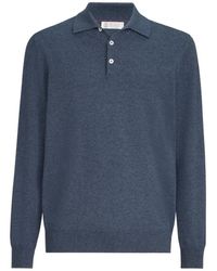 Brunello Cucinelli - Polo De Punto De Cachemira - Lyst