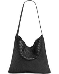 Dragon Diffusion - Sac Porté Épaule En Cuir À Design Tressé Ars - Lyst