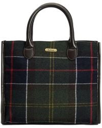 Barbour - Barrhill Tartan Tote Bag - Lyst