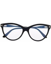 Tom Ford - Detachable-Frame Cat-Eye Glasses - Lyst