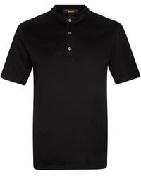 Moorer - Button-Up T-Shirt - Lyst