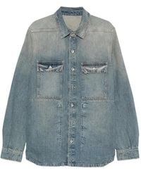 Rick Owens - Denim Outershirt Jacket - Lyst