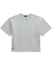 Polo Ralph Lauren - Polo Pony Cropped T-Shirt - Lyst