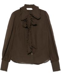 Zimmermann - Camicia Con Fiocco - Lyst