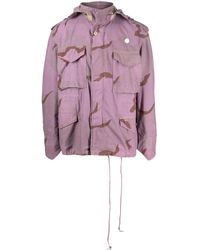 OAMC - Abstract-print Cotton-blend Jacket - Lyst