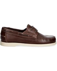 GANT - Leather Boat Shoes - Lyst