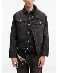ANDERSSON BELL - Crystal-Embellished Denim Jacket - Lyst