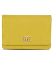 Elisabetta Franchi - Sac Porté Épaule Groumette En Chaîne - Lyst