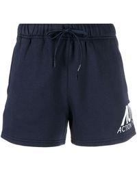 Autry - Shorts con logo estampado - Lyst