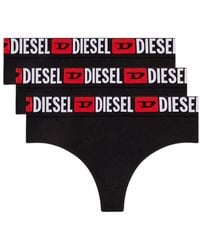 DIESEL - Ufst-Stars Thongs (Pack Of Three) - Lyst