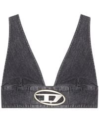 DIESEL - Denim Top - Lyst