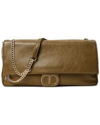 Twinset - Schultertasche mit Logo-Schild - Lyst
