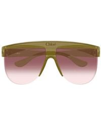 Chloé - Lunettes De Soleil Explorer À Monture Géométrique - Lyst