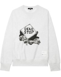 Comme des Garçons - Felpa Con Stampa Grafica - Lyst