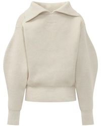 Givenchy - Pullover Mit Stehkragen - Lyst