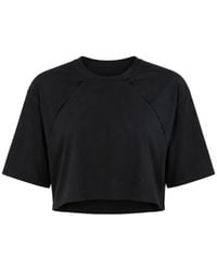 Litkovskaya - Haut Crop À Design Plissé - Lyst