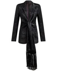 Etro - Veste En Jacquard Avec Foulard, Femme, Taille - Lyst