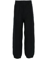 Burberry - Logo-patch Cotton Track Trousers - Lyst