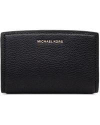 MICHAEL Michael Kors - Textured Leather Wallet - Lyst