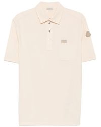 Moncler - Logo-Patch Chest-Pocket Polo Shirt - Lyst