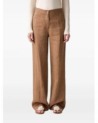 ViCOLO - Pressed-Crease Wide-Leg Trousers - Lyst