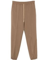 Lacoste - Broek Met Plooien - Lyst
