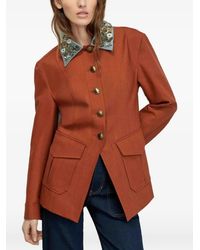 Veronica Beard - Laramie Bead-Embellished Jacket - Lyst