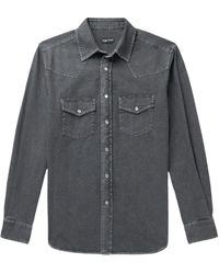 Tom Ford - Camisa vaquera - Lyst