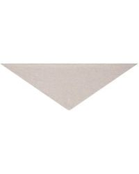 Le Bonnet - Knitted Triangle Scarf - Lyst