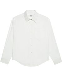 Ami Paris - Camisa de manga larga con bolsillo - Lyst