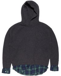 Acne Studios - Embossed-Logo Hoodie - Lyst