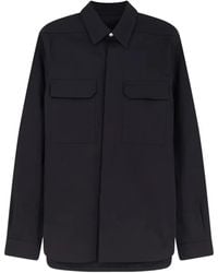 Rick Owens - Double-Pocket Long-Sleeve Shirt - Lyst