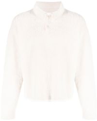 Jacquemus - Le Polo Neve Knitted Polo Shirt - Lyst