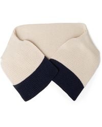 DURAZZI MILANO - Zweifarbiger Schal - Lyst