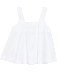 Psophia - Square-Neck Top - Lyst