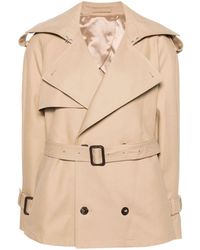 Wardrobe NYC - Belted Cropped Trench Coat - Lyst