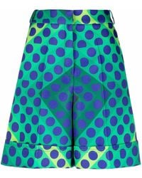 Rabanne - High Waist Shorts - Lyst