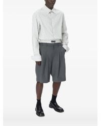 Marine Serre - Camicia Regenerated A Righe - Lyst