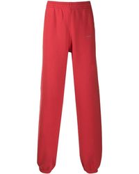 Off-White c/o Virgil Abloh Logo jogging Pants - Red