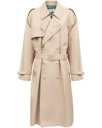 MM6 by Maison Margiela - Twist Trench Coat - Lyst