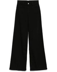 Liu Jo - Logo-Plaque Jeans - Lyst