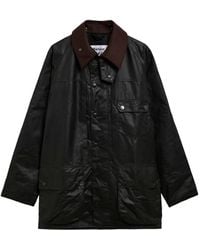Barbour - X A.P.C Waxed-Cotton Jacket - Lyst
