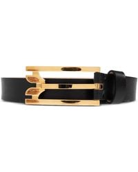 Victoria Beckham - Vitello Leather Belt - Lyst