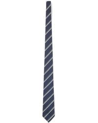 Kiton - Diagonal-Stripe Silk Tie - Lyst