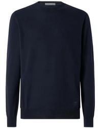 Corneliani - Crew-Neck Long-Sleeve Sweater - Lyst
