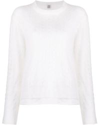 TOTEME - Crew-Neck Knit Jumper - Lyst