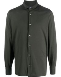 Fedeli - Long-sleeved Jersey Shirt - Lyst