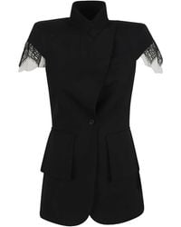McQueen - Wool Blazer - Lyst
